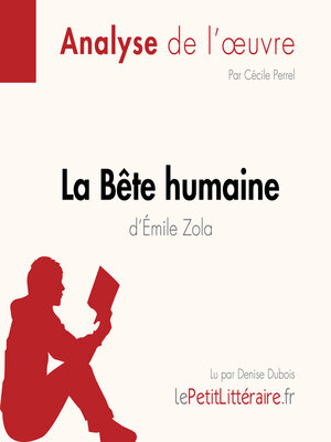 cover image of La Bête humaine d'Émile Zola (Analyse de l'oeuvre)